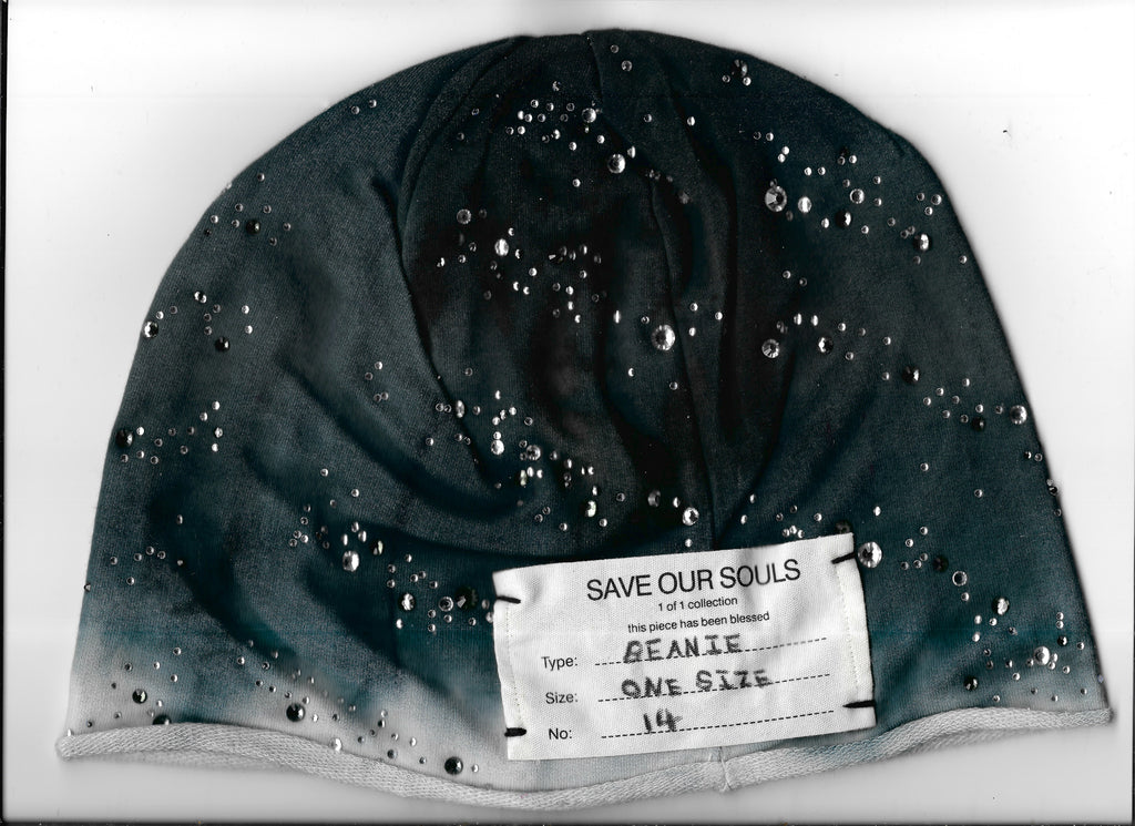 #14 Faded Rhinestone Beanie