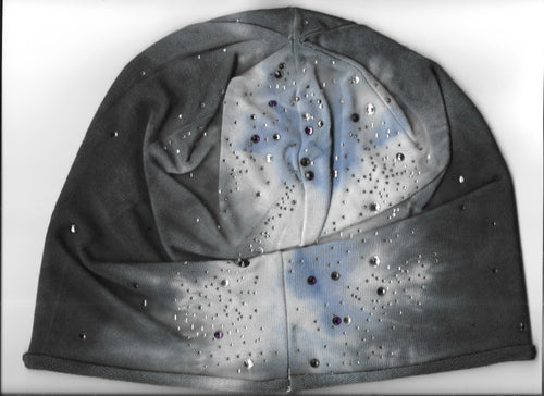 #17 Faded Rhinestone Beanie