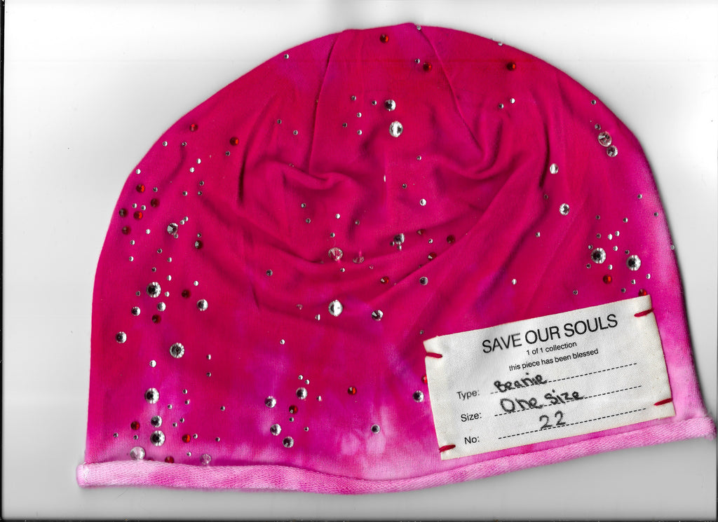 #22 Faded Rhinestone Beanie