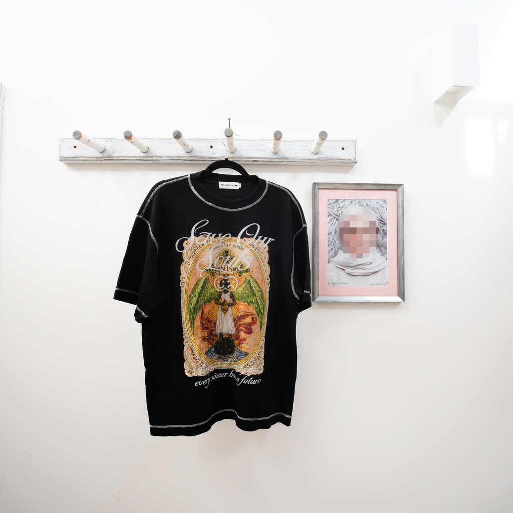 ANGEL WAFFLE TEE