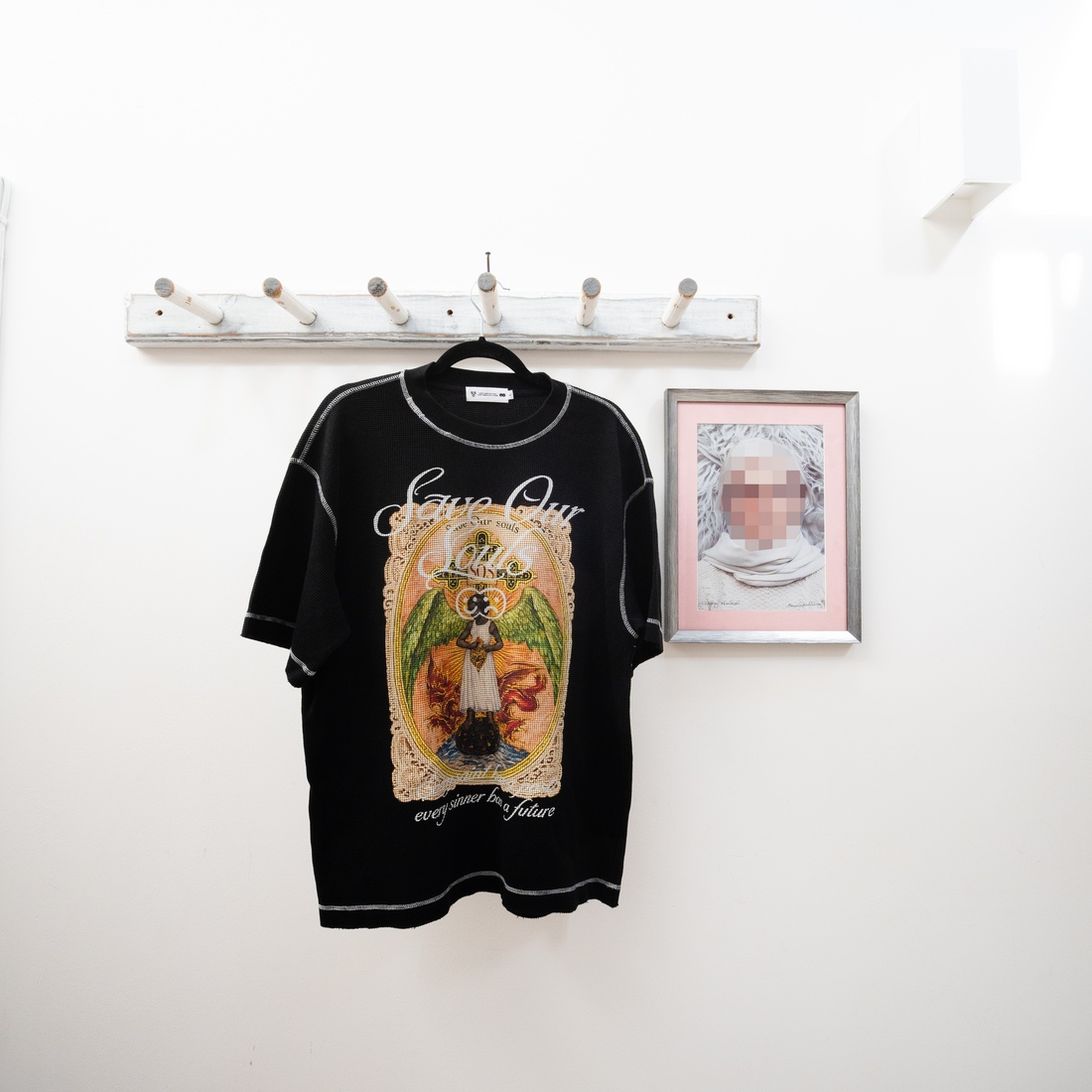 ANGEL WAFFLE TEE