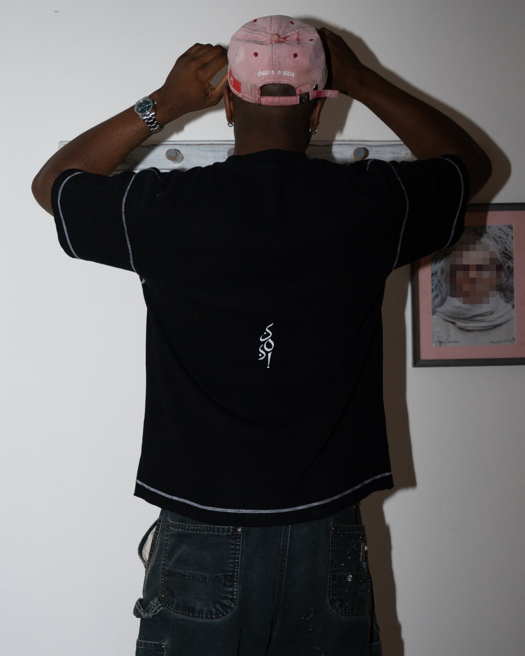 ANGEL WAFFLE TEE