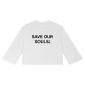 Unisex Waffle Raw Edge T-Shirt